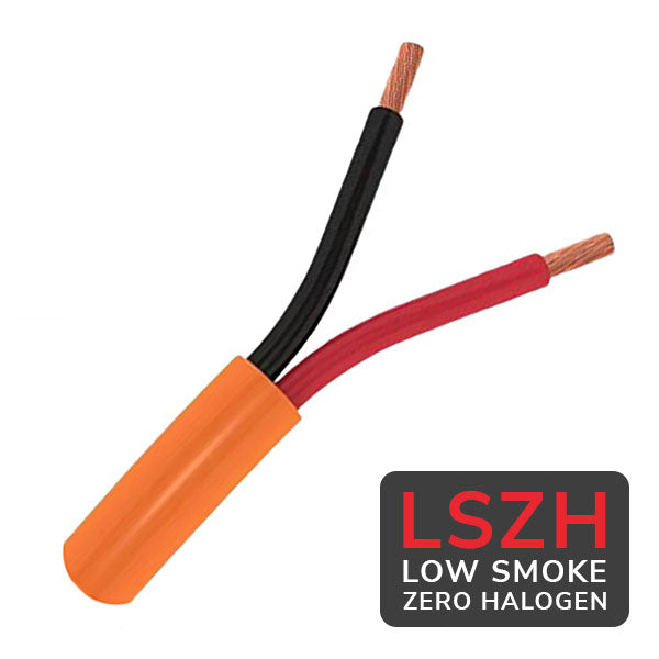 16/2 2-Core 16AWG LSZH Speaker Cable (10m - 305m)
