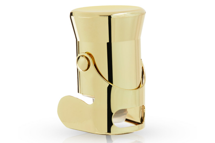 24K Gold Viski Champagne Stopper
