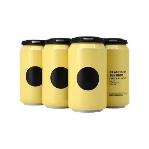 33 Acres Of Sunshine Can 6pk — Craft Beer
