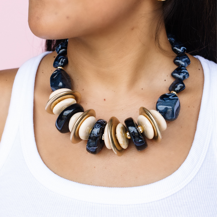 Monaco Marble Necklace