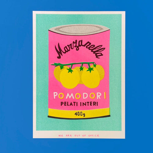 A CAN OF POMODORI, 13x18 cm (5x7") — by We are out of office