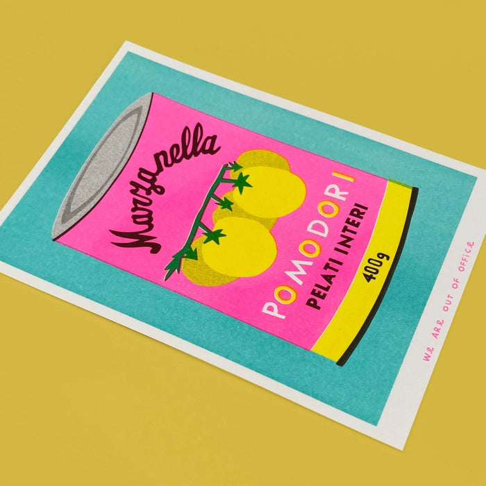A CAN OF POMODORI, 13x18 cm (5x7") — by We are out of office