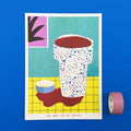 A STILL LIFE, FAVORITE CUP, 13x18 cm (5x7") — by We are out of office