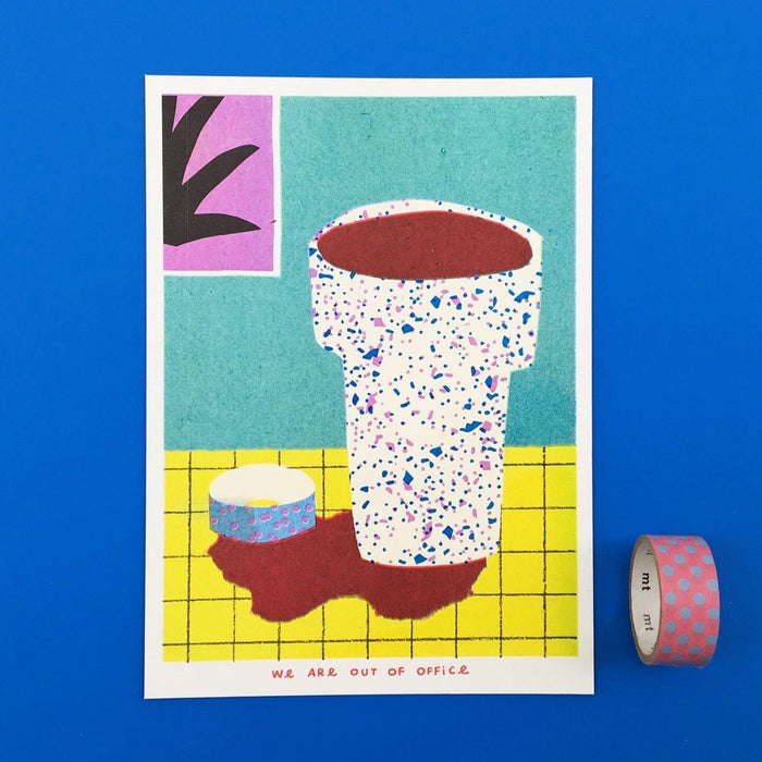 A STILL LIFE, FAVORITE CUP, 13x18 cm (5x7") — by We are out of office