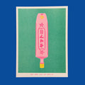 A TUBE OF JAPANESE GLUE, 13x18 cm (5x7") — by We are out of office