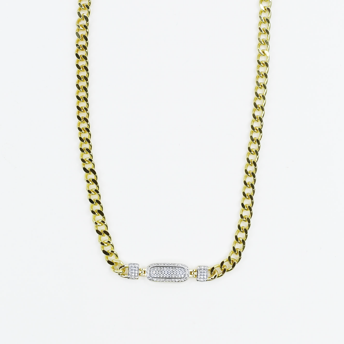 Dainty gold layered necklace, wholesale jewelry for women's boutiques, statement accessory, boutique wholesale jewelry, waterproof necklaces, statement gold necklace, trendy gold jewelry, hypoallergenic jewelry, tarnish-free necklace, gold chain necklace with rectangular crystal pendant