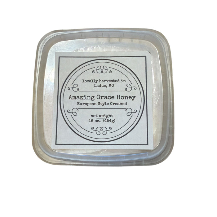 Amazing Grace Creamed Honey 16oz. - Olive Ovation
