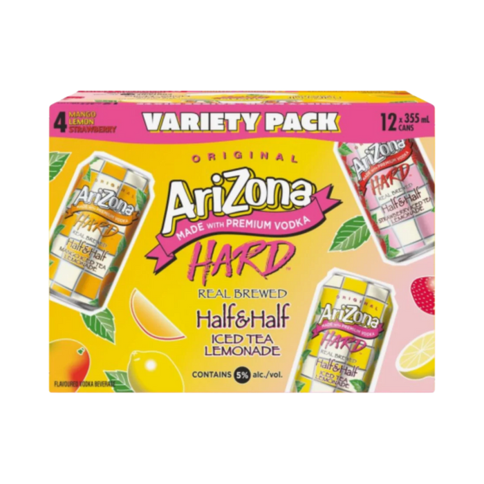 Arizona Hard Half And Half Mixer 12pk — Cooler