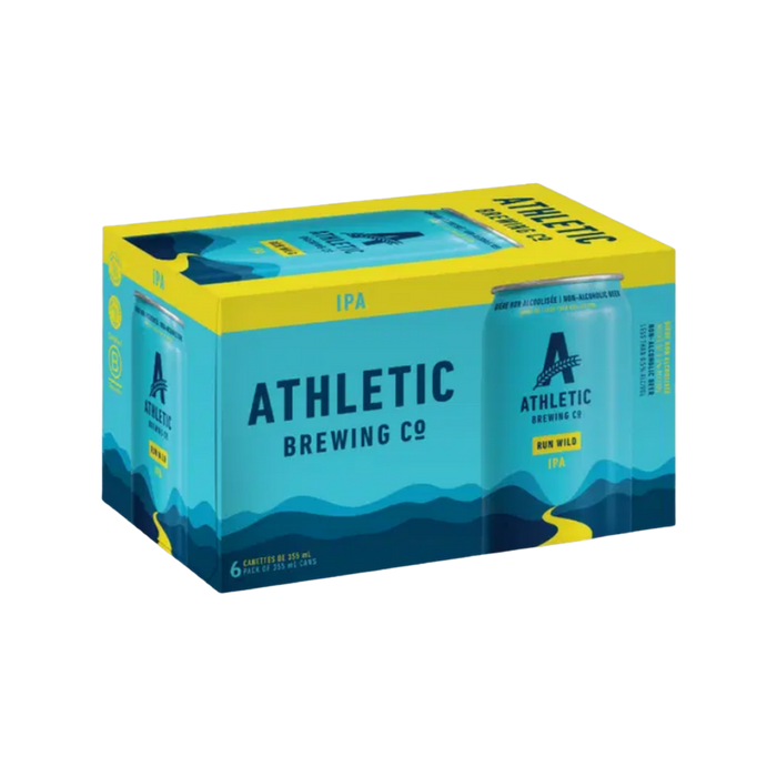 Athletic Brewing Run Wild Ipa Non Alc — NA Beer