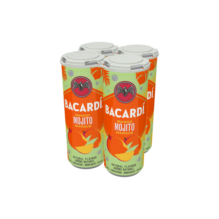 Bacardi Mango Mojito 4pk — Cooler