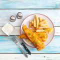 Beer Battered Alaska Pollock on Plate