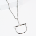 Bit of Love Silver Necklace