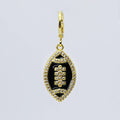 Black Football Charm CH-339