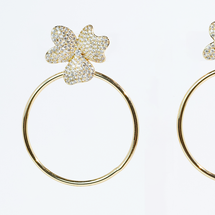 Bloom Luxe Hoop