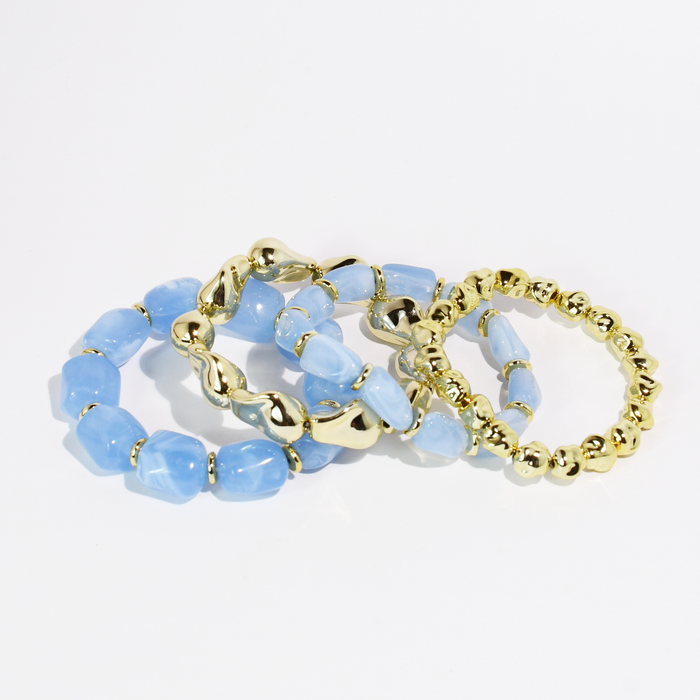 Blue All Day Bracelet Set