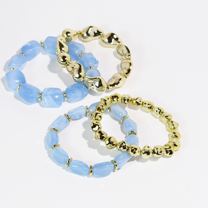 Blue All Day Bracelet Set