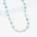 Blue Love Necklace waterproof