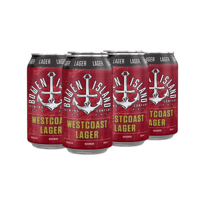 Bowen Island West Coast Lager 6pk — Craft Beer