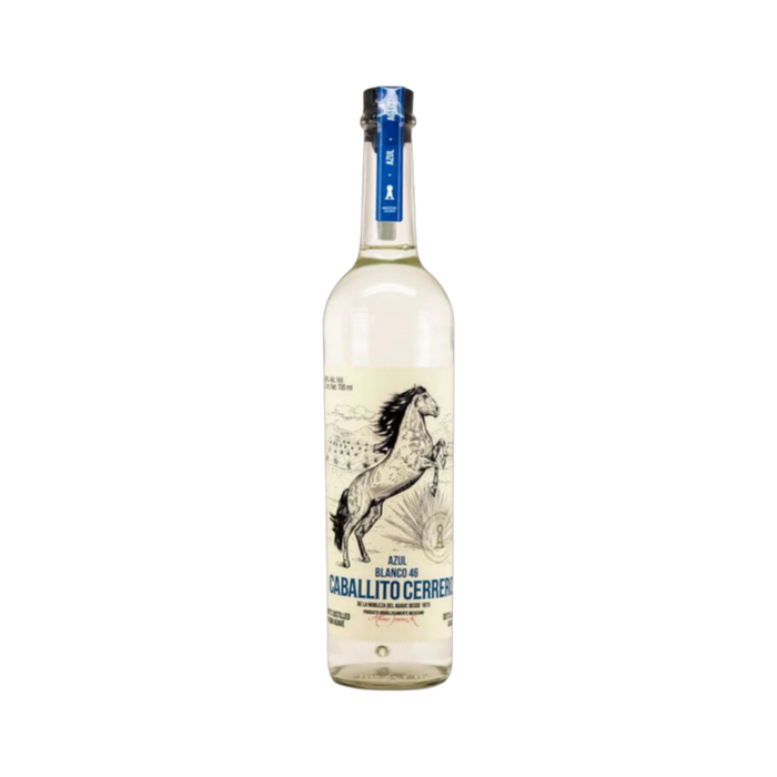 Caballito Cerrero Azul Blanco 46 — Mezcal