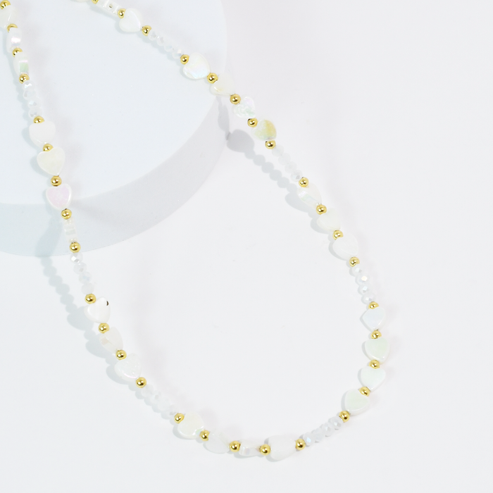 Candy Hearts Strand Necklace