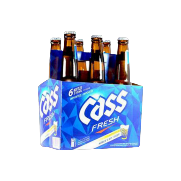Cass 6pk Bottle — Import Beer
