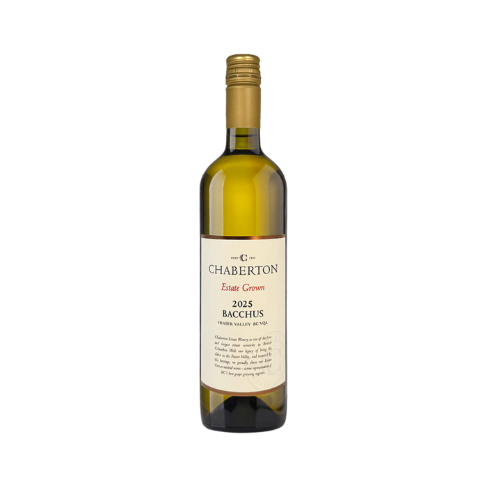 Chaberton Bacchus Estate Grown Fraser — White Wine