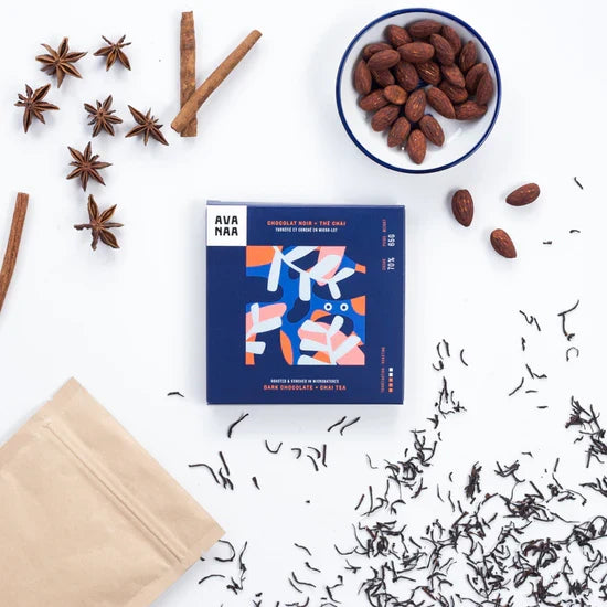 CHAI (70% DARK CHOCOLATE) — by Avanaa