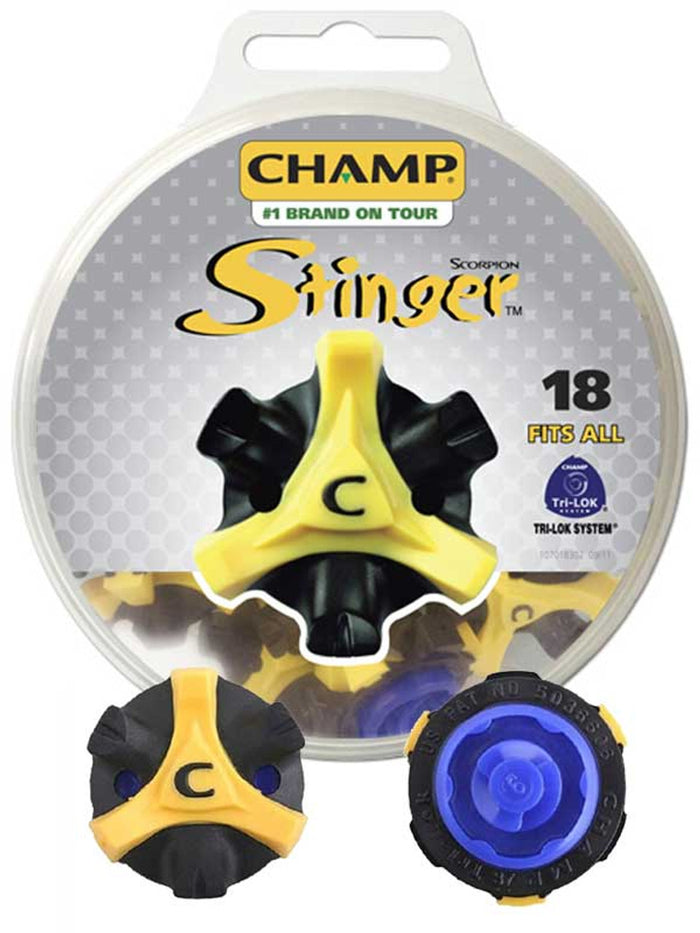 Champ Stinger Fast Twist 3.0 Golf Spikes 18PC