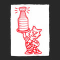 CHAT STANLEY (Original Drawing) - 7" x 9.5" — by Benoit Tardif