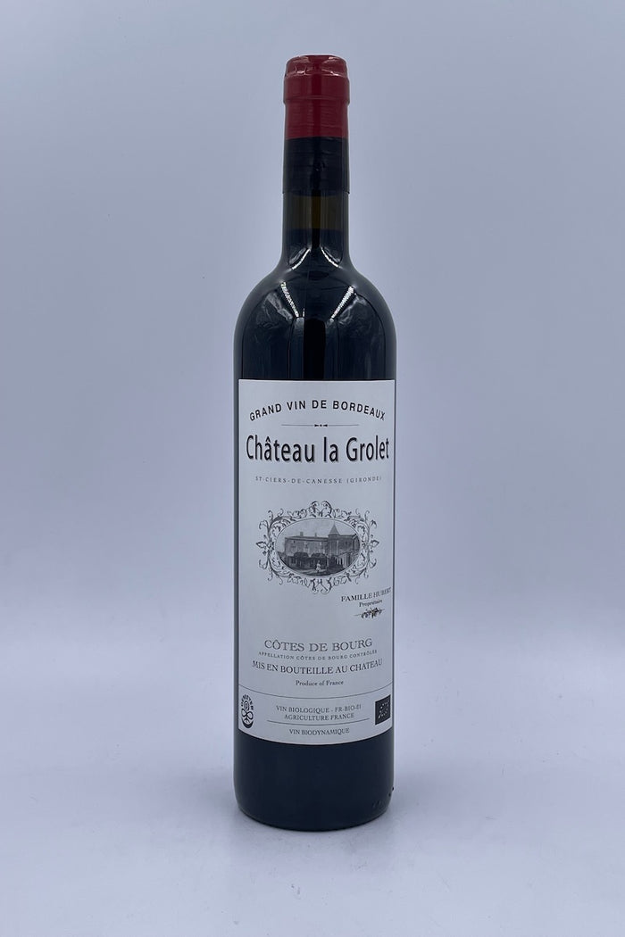 Chateau La Grolet, Cotes de Bourg, Bordeaux, France, Merlot/Cabernet Sauvignon/Cabernet Franc/Malbec, 2022