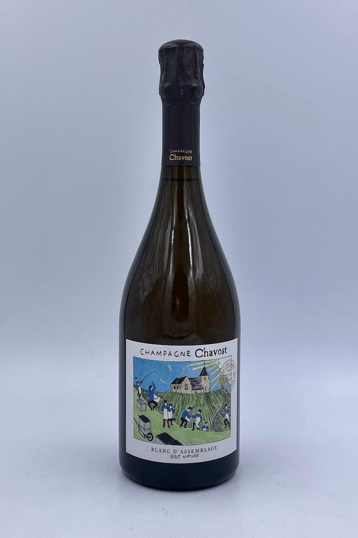 Chavost, Blanc d' Assemblage, Brut Nature, Pinot Meunier/Pinot Noir/Chardonnay, NV
