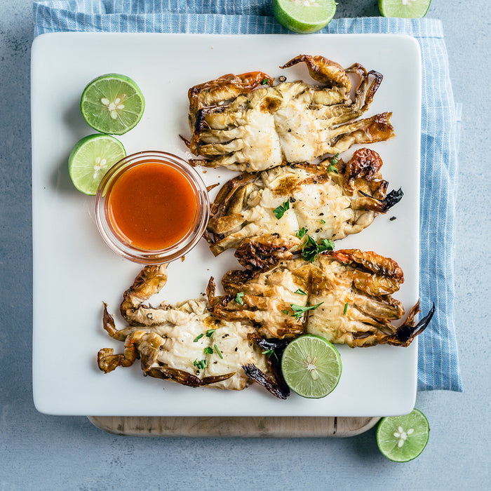 Soft shell Crabs On Plate