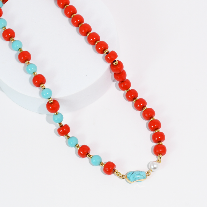 Chic Coastal Beads Necklace