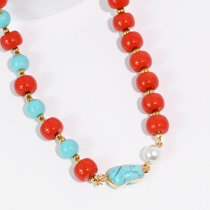 Chic Coastal Beads Necklace