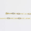Dainty Paperclip Chain