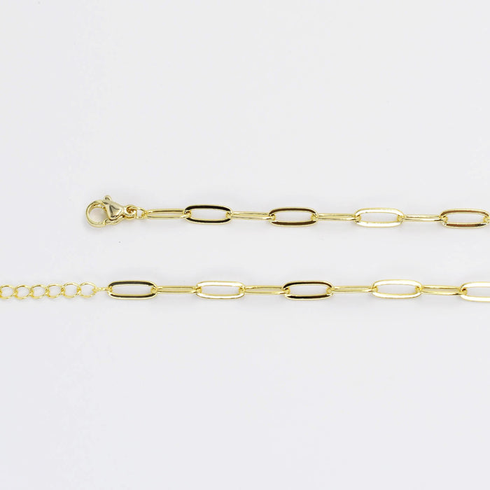 Dainty Paperclip Chain