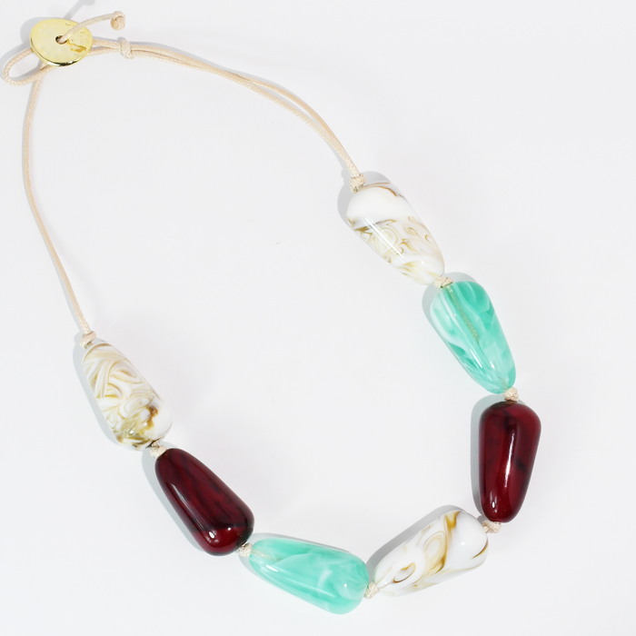 Coastal Aura Gem Necklace