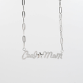 premium silver necklace crafted for everyday wear, offering a dainty handcrafted style with a waterproof, hypoallergenic, tarnish free finish, ideal for minimal modern jewelry lovers, available as wholesale for boutiques
