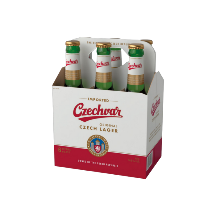 Czechvar Lager 6pk Bottle — Import Beer