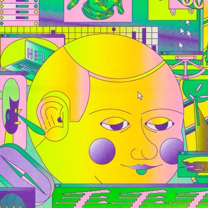 DIGITAL BOI, 29,7 x 42 cm (A3) – by Shiwen Sven Wang