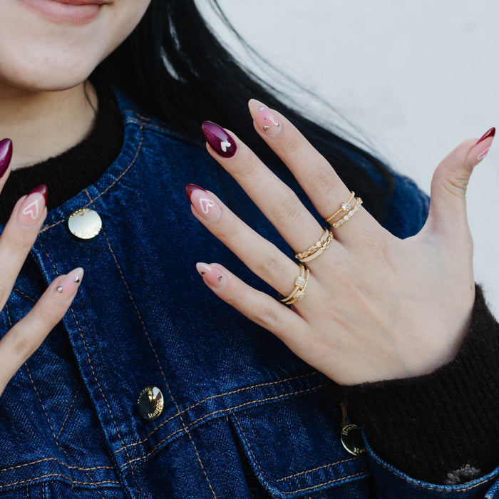 hypoallergenic ring, waterproof ring, tarnish free jewelry, boutique wholesale jewelry, dainty gold ring, gemstone statement ring, sparkly cubic zirconia ring, high quality jewelry gifts, elegant gold plated ring, trendy fashion ring, pastel gemstone ring