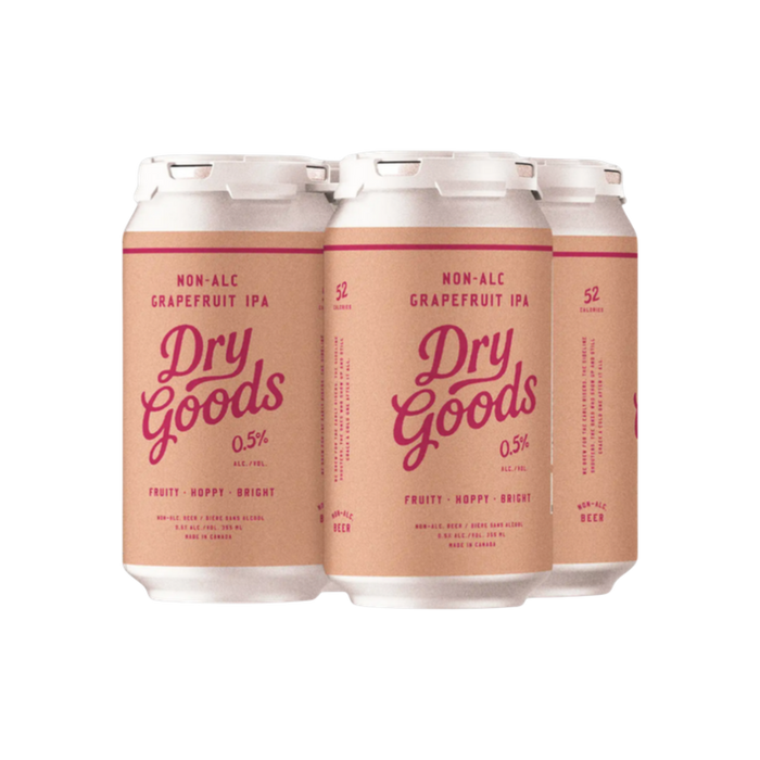 Dry Goods Grapefruit IPA Non-Alc — NA Beer