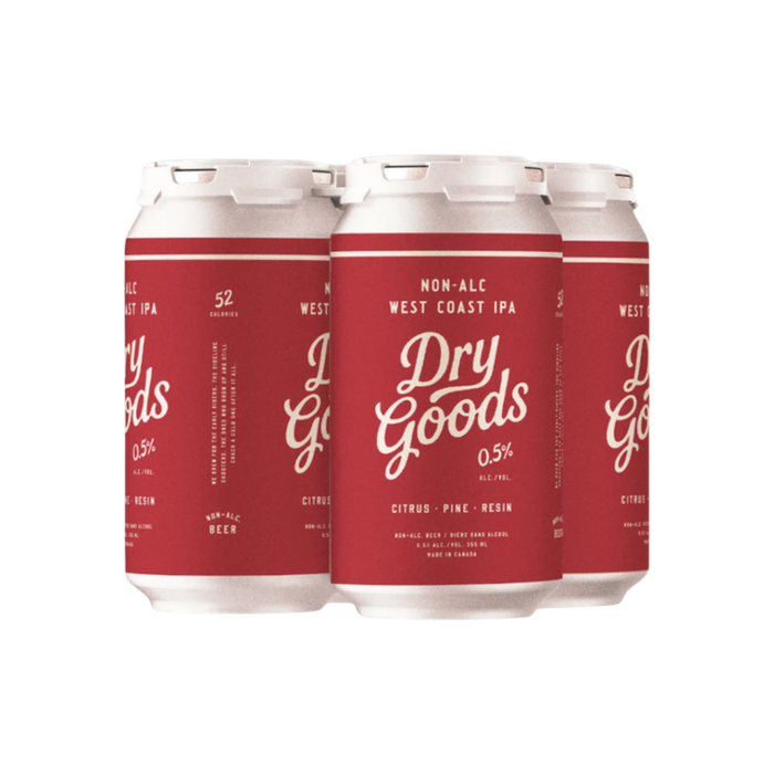 Dry Goods West Coast IPA Non-Alc — NA Beer