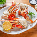 Dungeness Crab Clusters On Plate