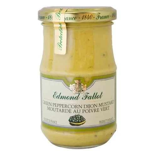 Edmond Fallot Green Peppercorn Mustard - Olive Ovation