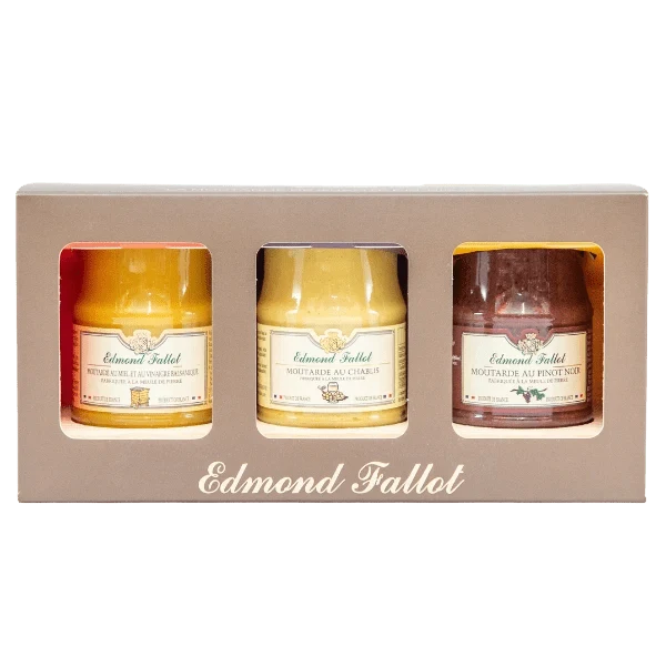 Edmond Fallot Mustard Gift Set - Olive Ovation