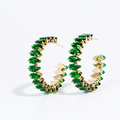 Emerald Royale Hoop