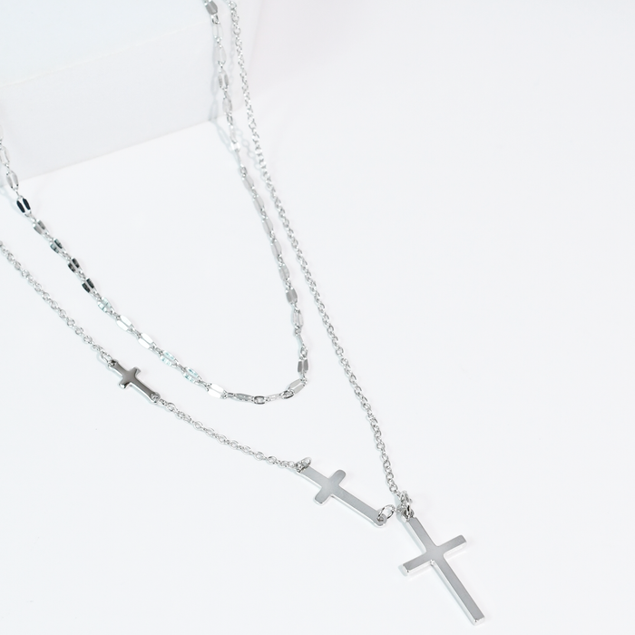 Eternal Love Necklace Silver
