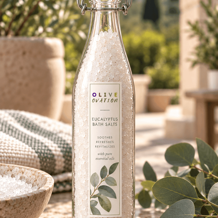 Eucalyptus Dead Sea Bath Salts - Olive Ovation