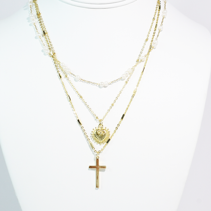 Faithful Love Gold Necklace